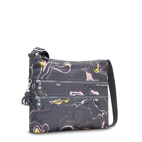 Torba Crossbody Kipling Alvar Printed Szare Kolorowe | PL 2147OK